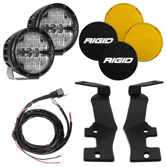 RIGID A-Pillar 6 INCH 360-Series LED Light Kit 2019+ RAM 2500/3500
