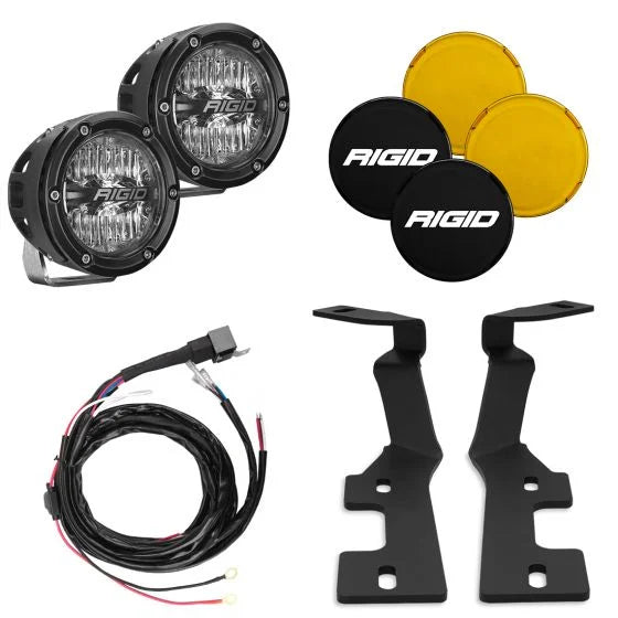 RIGID A-Pillar 4 INCH 360-Series LED Light Kit 2019+ RAM 1500/TRX