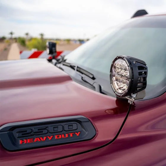 RIGID A-Pillar 6 INCH 360-Series LED Light Kit 2019+ RAM 2500/3500
