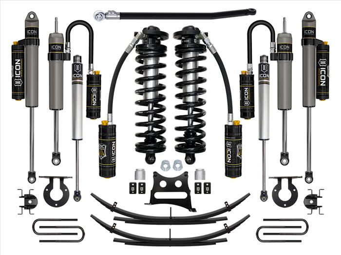 ICON SUSPENSION 2.5-3" STAGE 5 COILOVER CONVERSION SYSTEM W/ EXPANSION PACK - 11-16 - FORD F250/F350