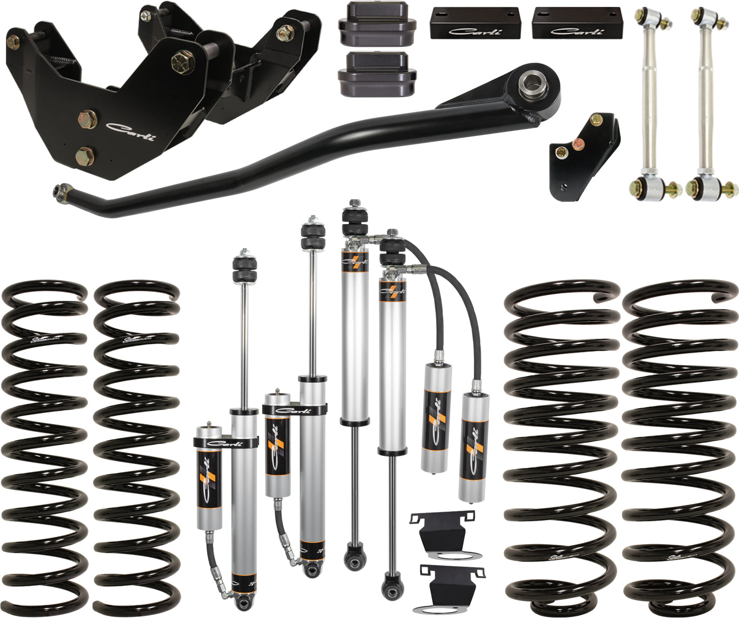 Carli Suspension 3.25" Backcountry Coil Suspension System - Diesel - 2014+ Ram 2500