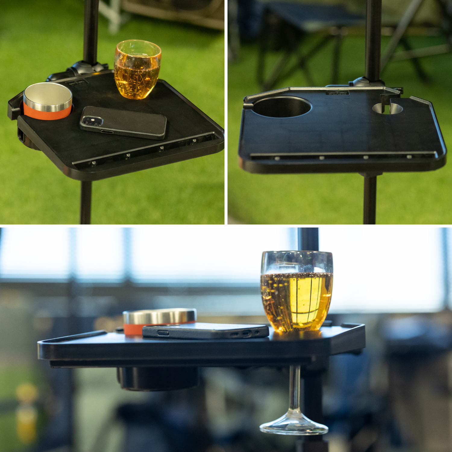 23ZERO UNIVERSAL CAMP TRAY TABLE & CUP HOLDER