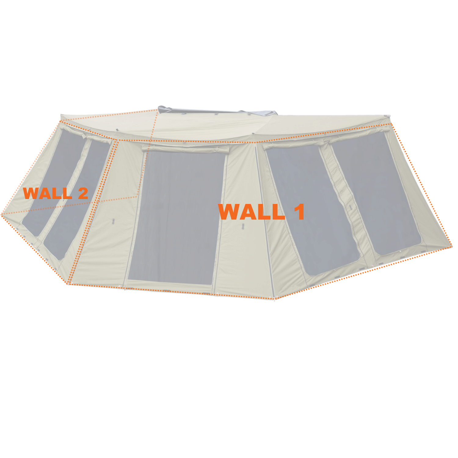 23Zero Deluxe Awning Wall