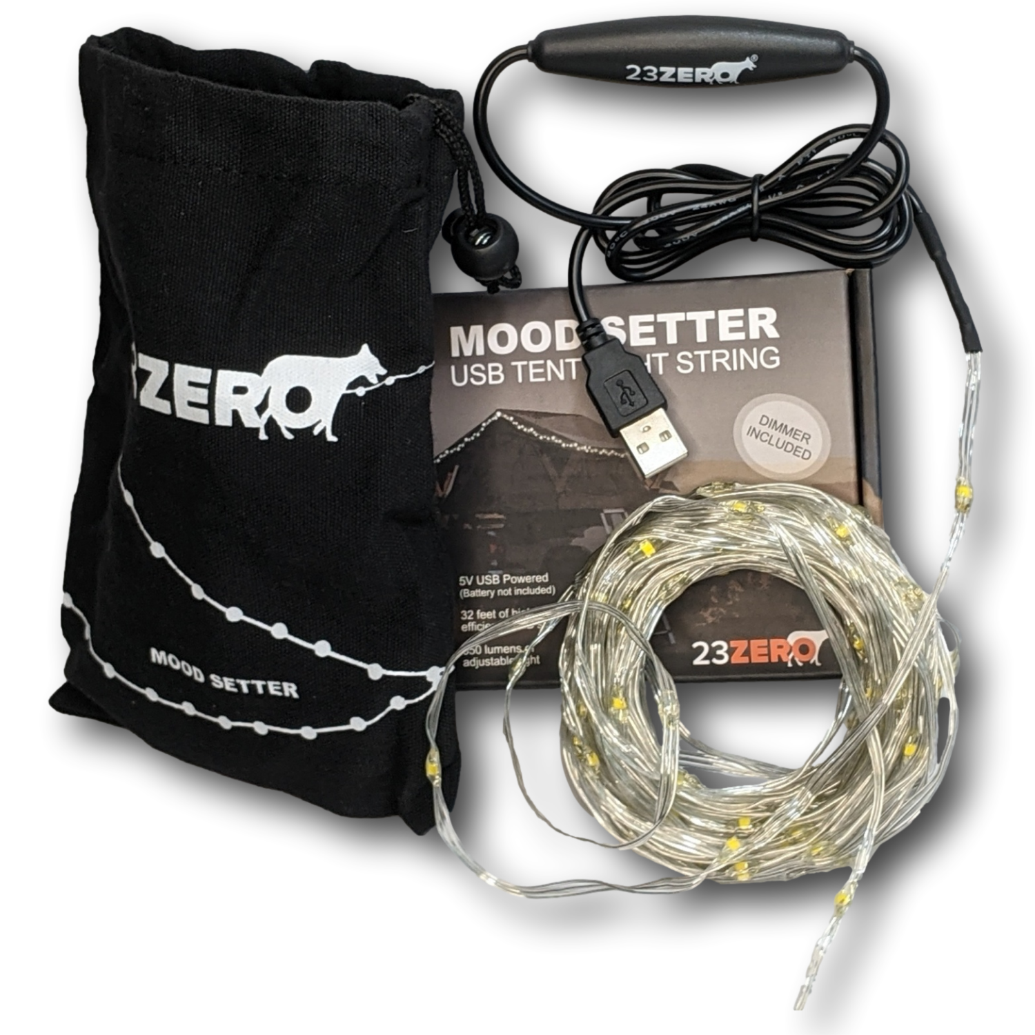 23Zero Mood Setter USB LED Tent Light