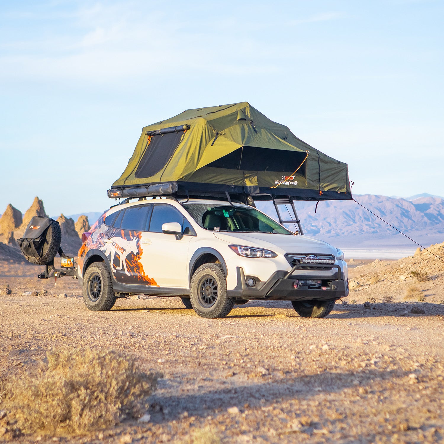 23Zero Walkabout 2.0 Softshell Rooftop Tent Series