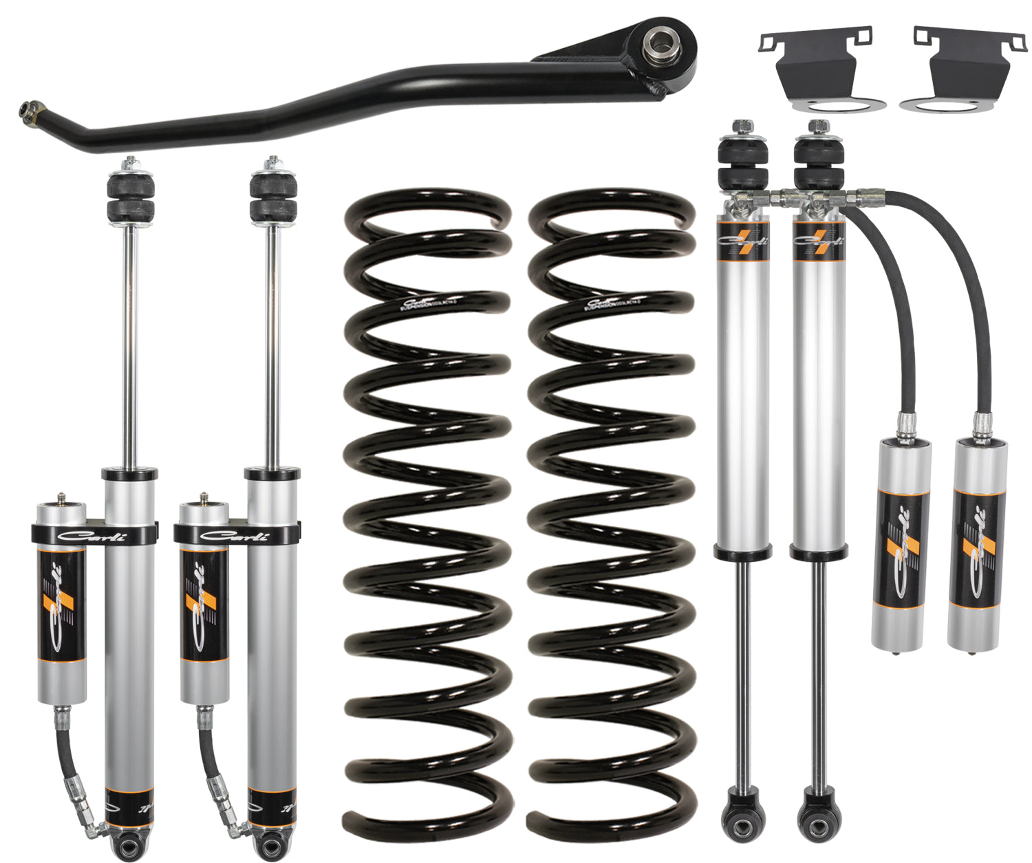 Carli Suspension 2.5" Backcountry Leveling Coil Suspension System - Diesel - 14+ Ram 2500