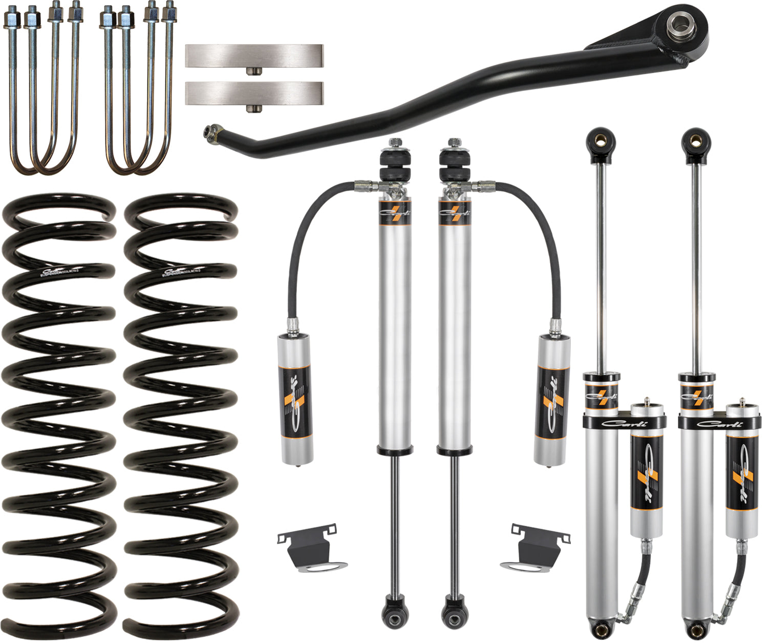 2.5" Backcountry Leveling System Suspension Package