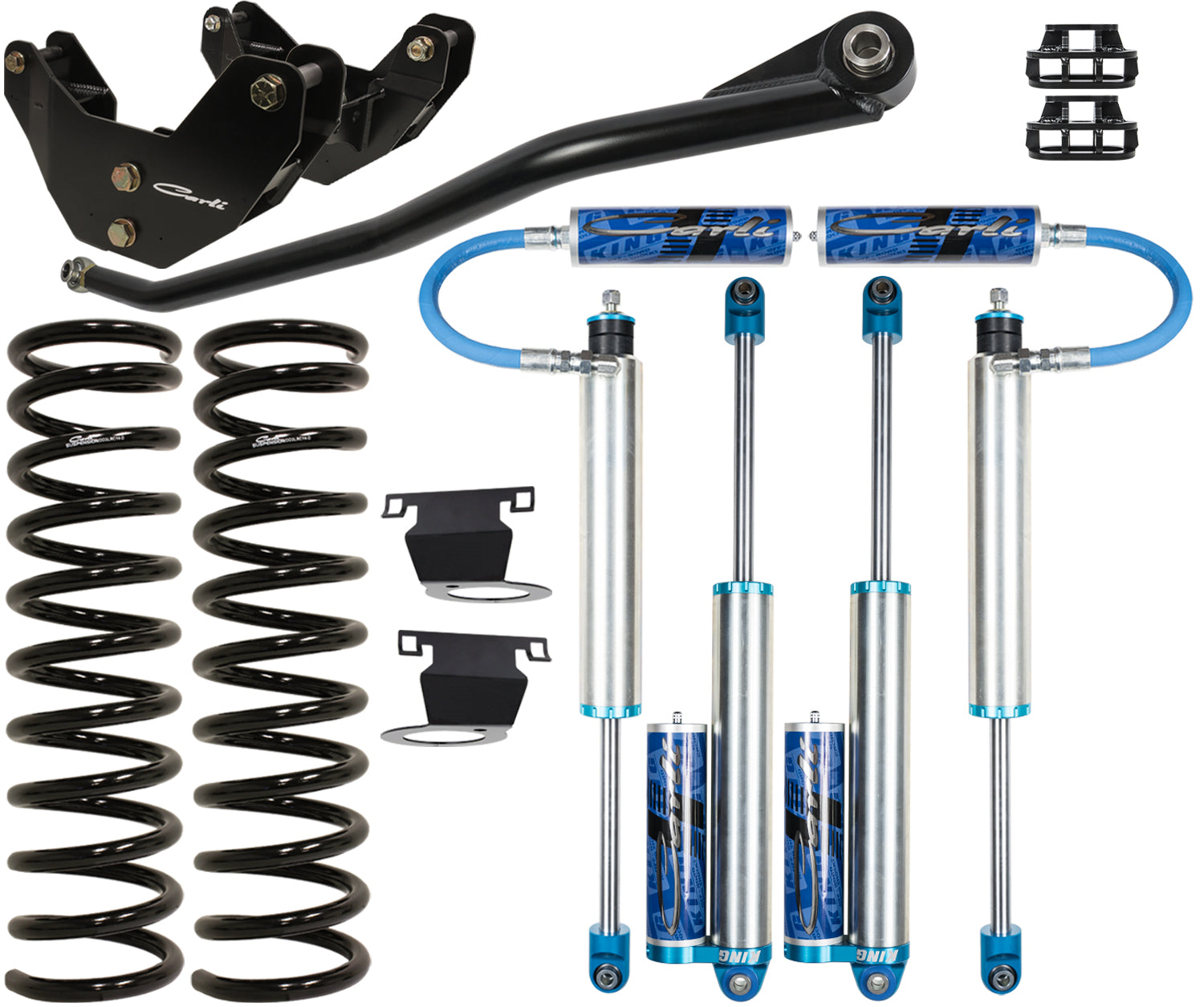 Carli Suspension 3.25" Pintop System w/ Auto Level Air Suspension