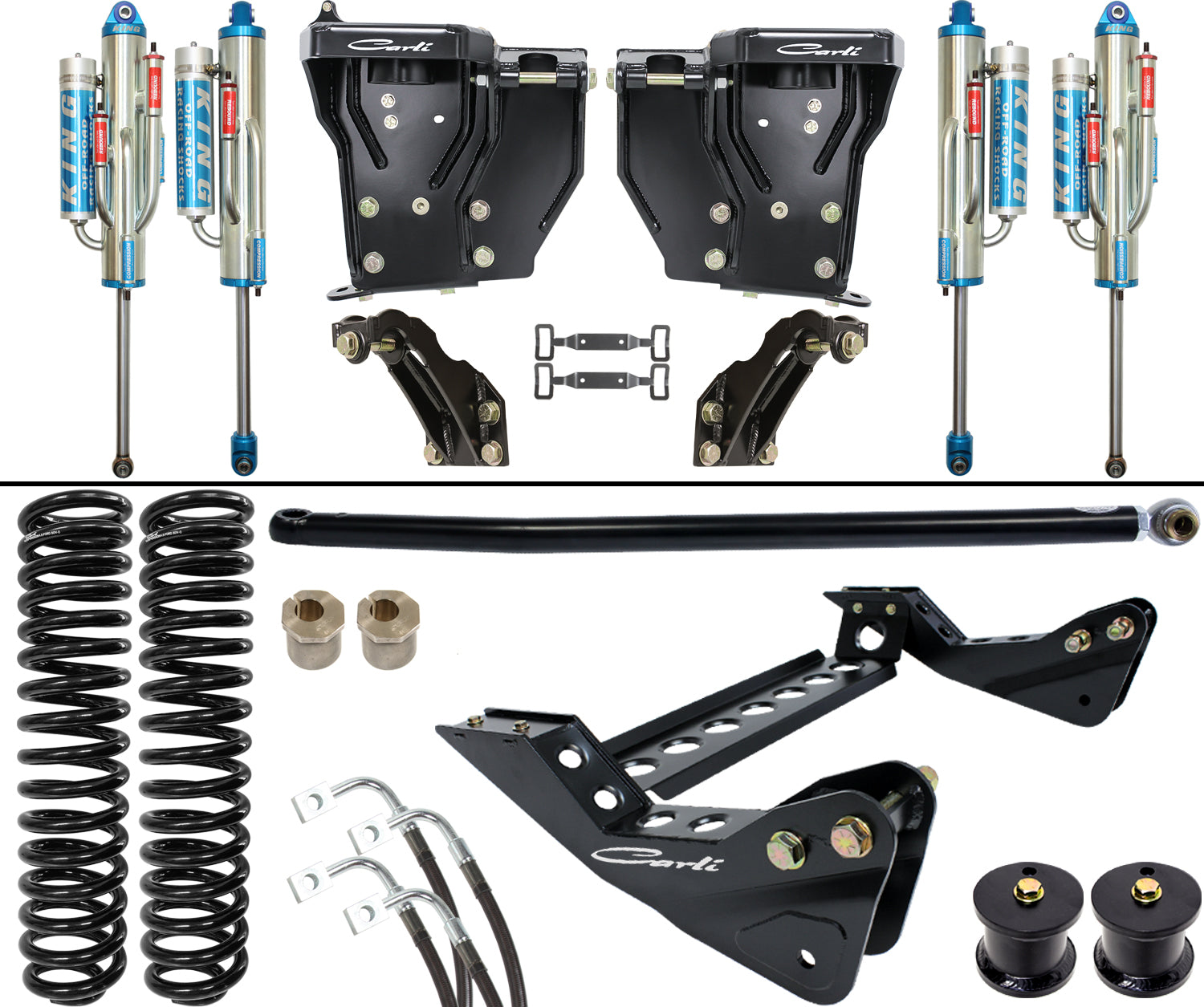 Carli Suspension 4.5" Unchained Suspension System - Diesel - 2011-2016 Super Duty