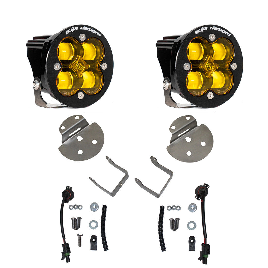 BAJA DESIGNS CHEVY/GMC SQUADRON SAE FOG POCKET LIGHT KIT – 2014-19 CHEVY/GMC 2500/3500HD