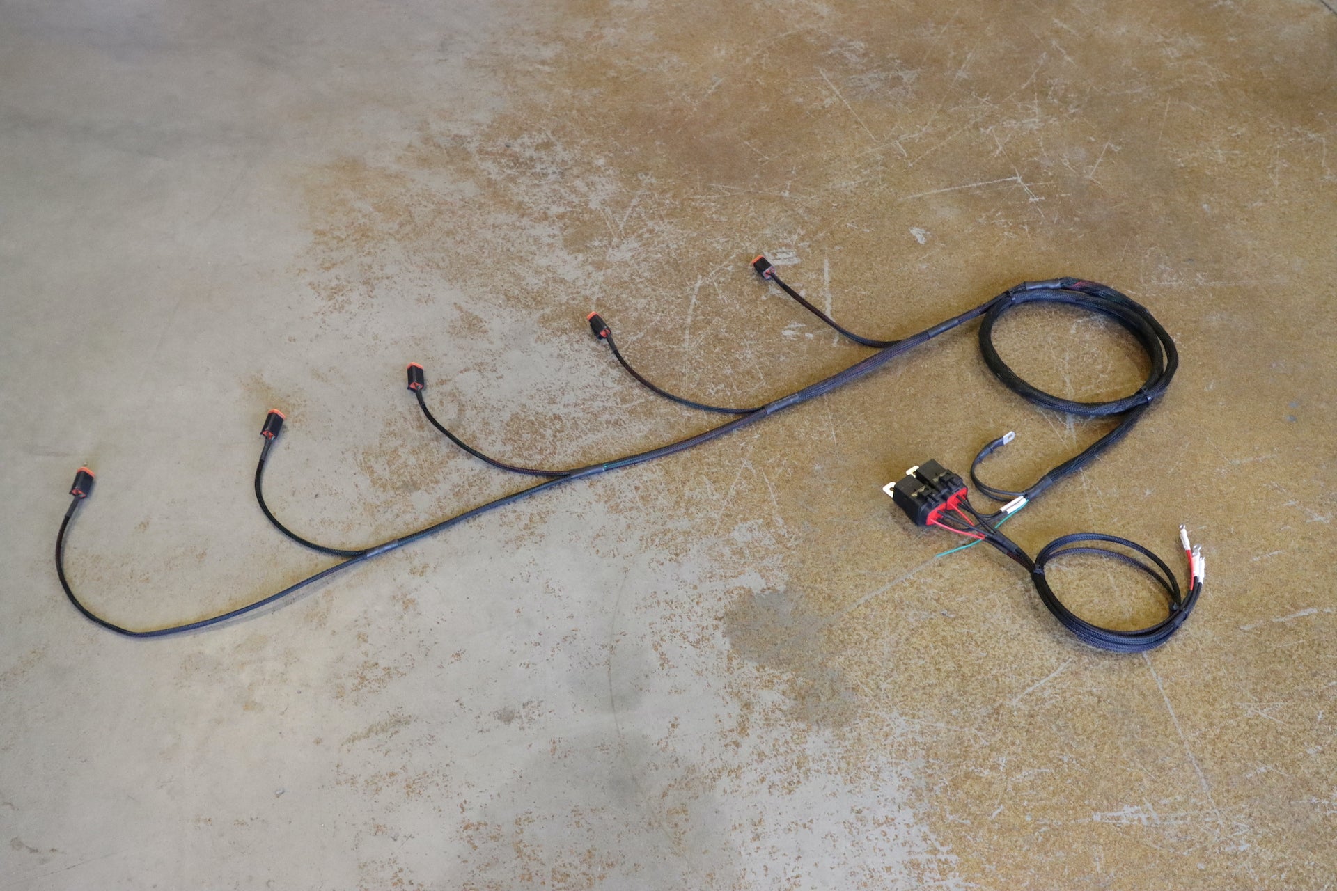 Dual zone high amp baja designs lp9 and lp6 wiring harness for HD RAM and Ford Super Duty trucks