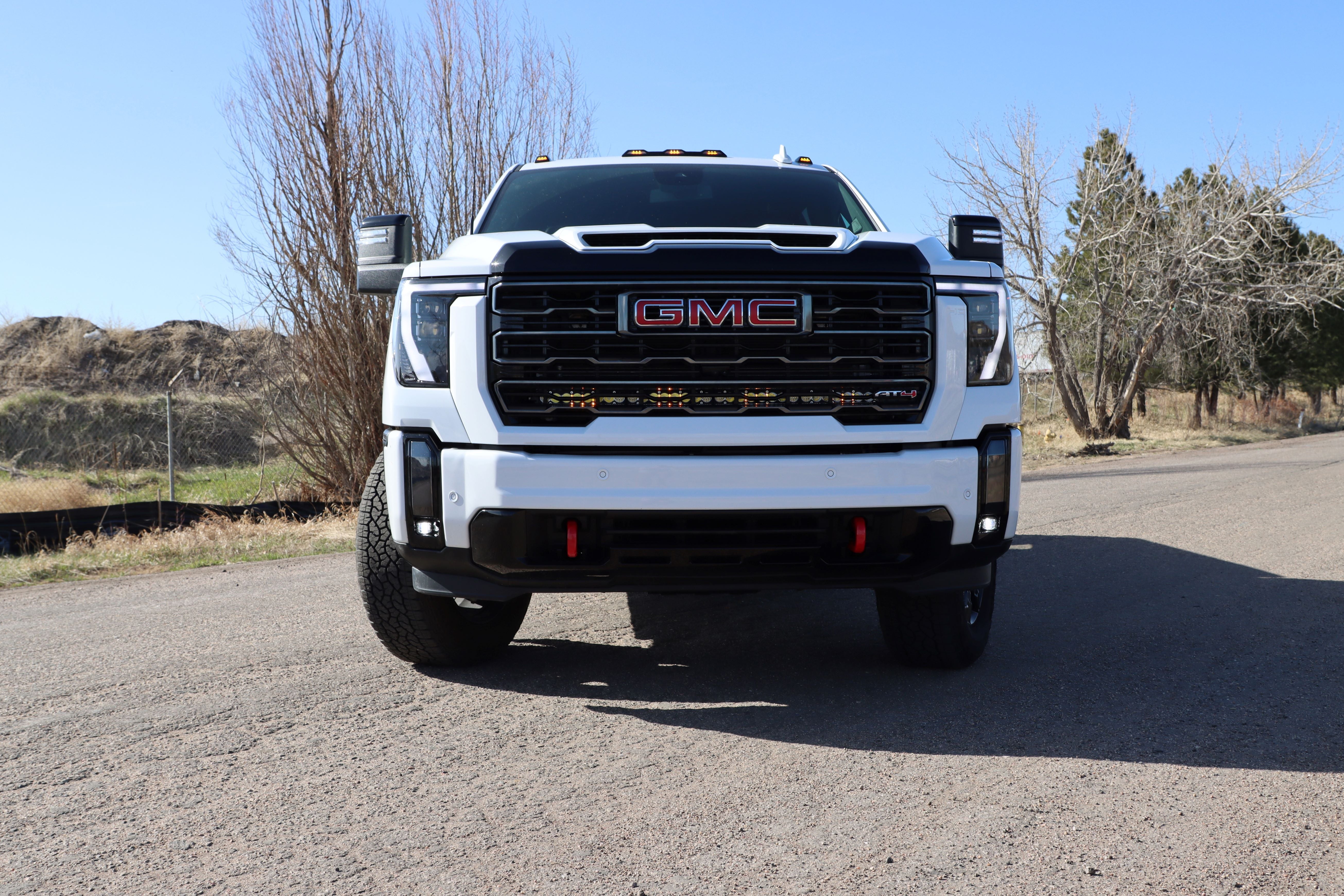 baja designs hidden light bar mount for GMC 2500 and 3500