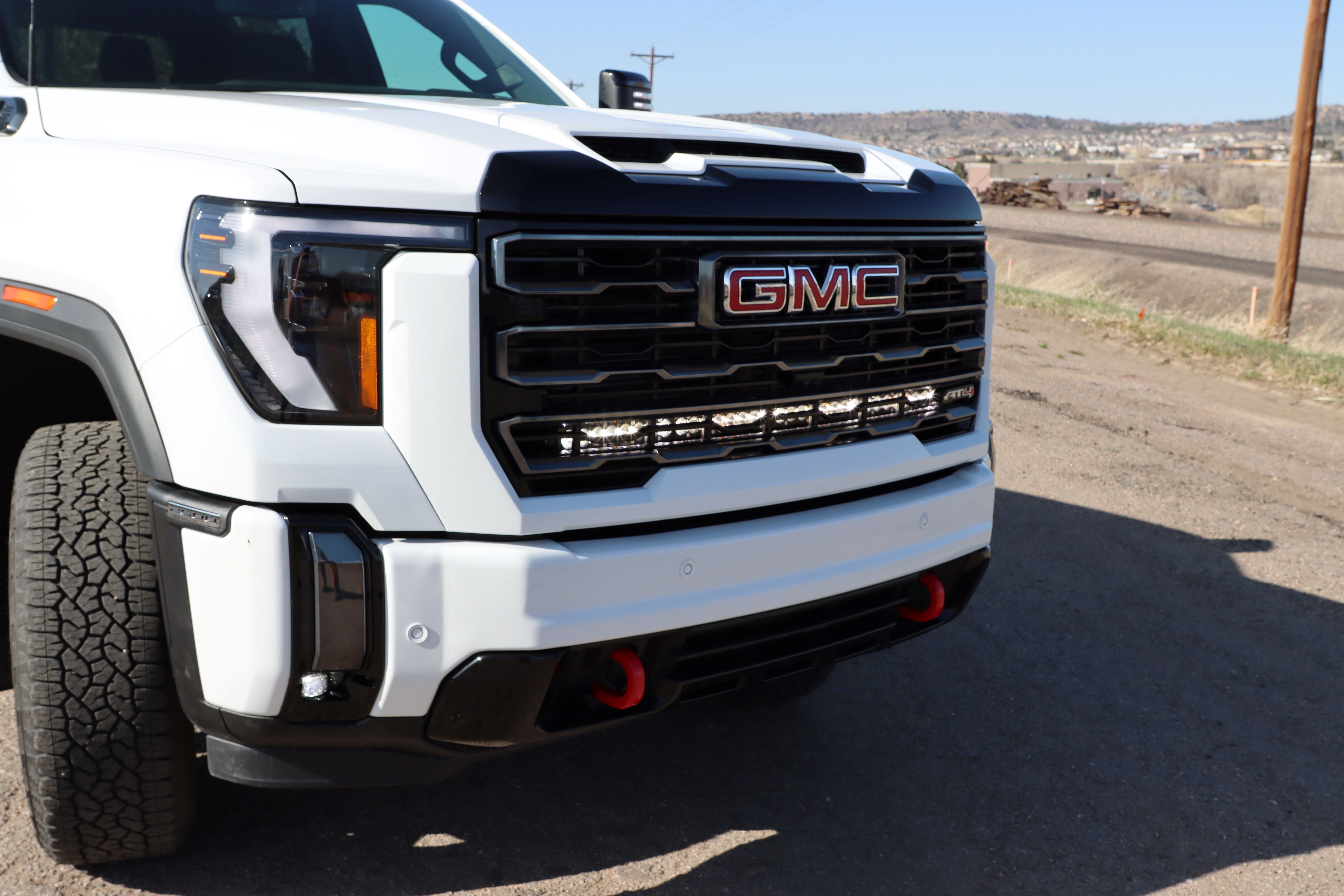 hidden light bar for GMC 2500