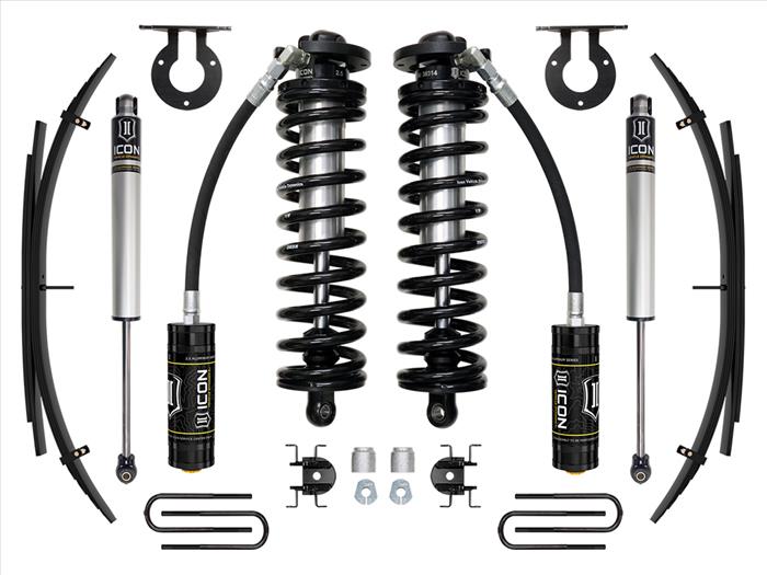 ICON SUSPENSION 2.5-3" STAGE 1 COILOVER CONVERSION SYSTEM W/ EXPANSION PACK - 11-16 - FORD F250/F350