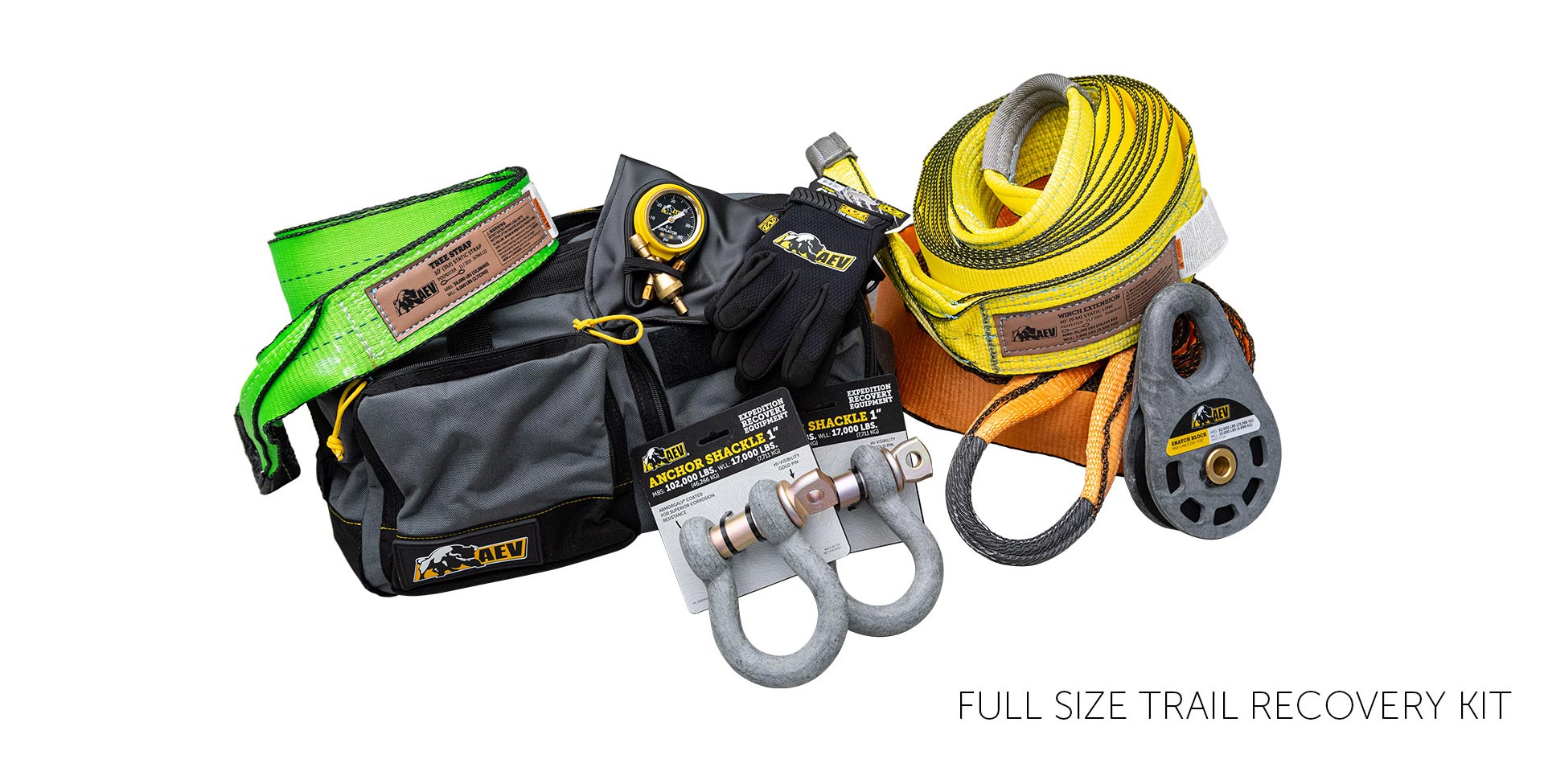 Full-Size Recovery Gear Kits