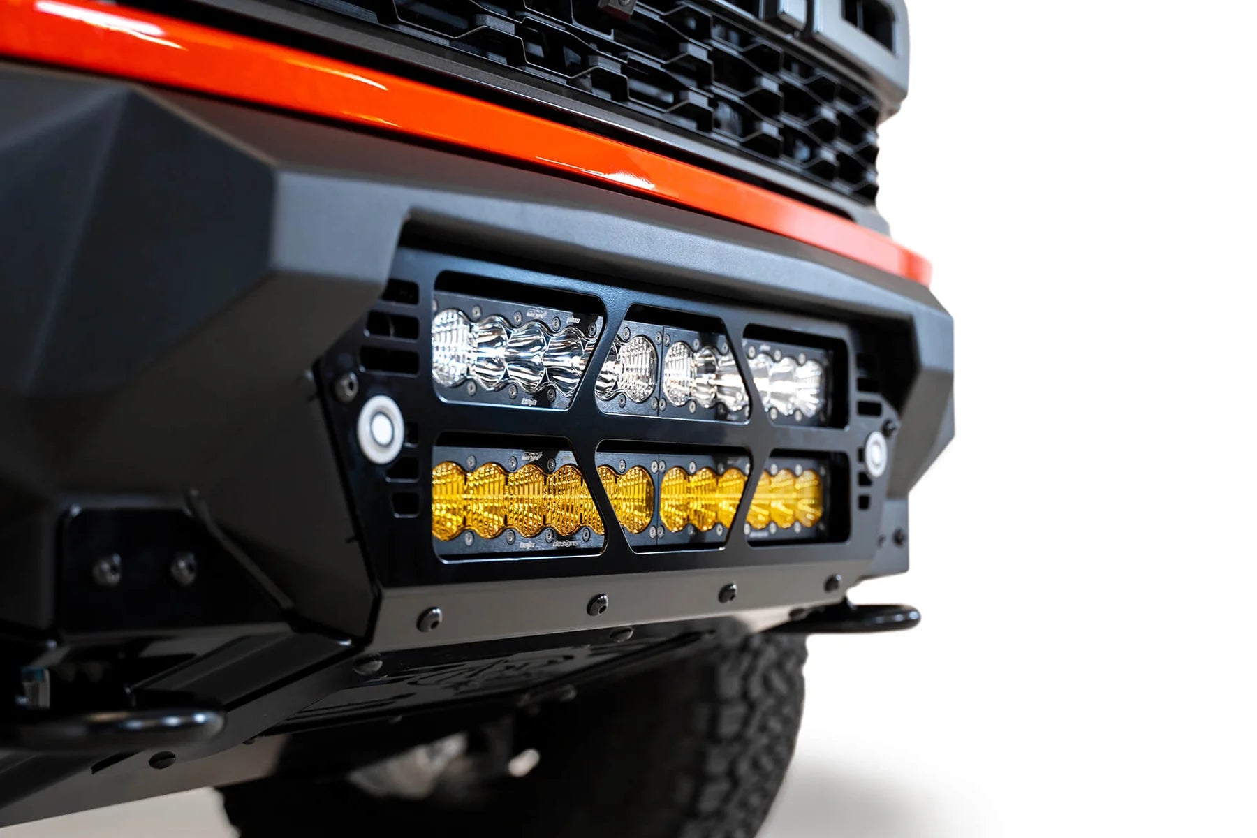 ADD OFFROAD FORD RAPTOR/RAPTOR R BOMBER FRONT BUMPER (20" LIGHTS) (202