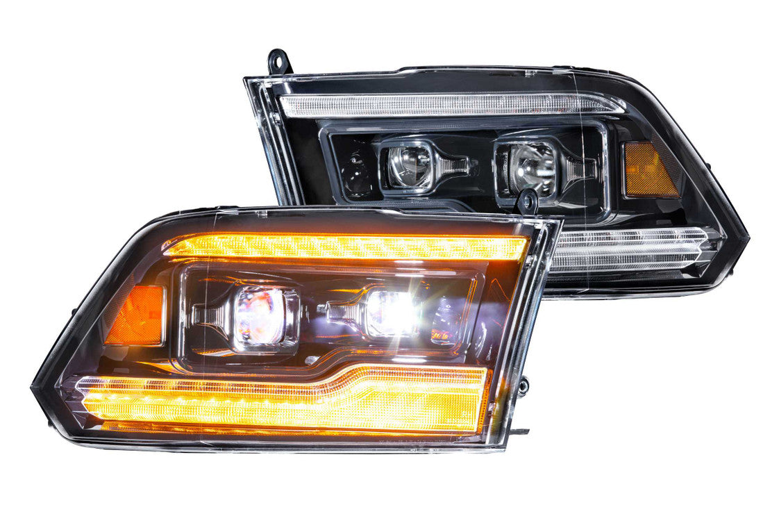 Morimoto Dodge Ram 09-18 XB LED Headlights Amber DRL