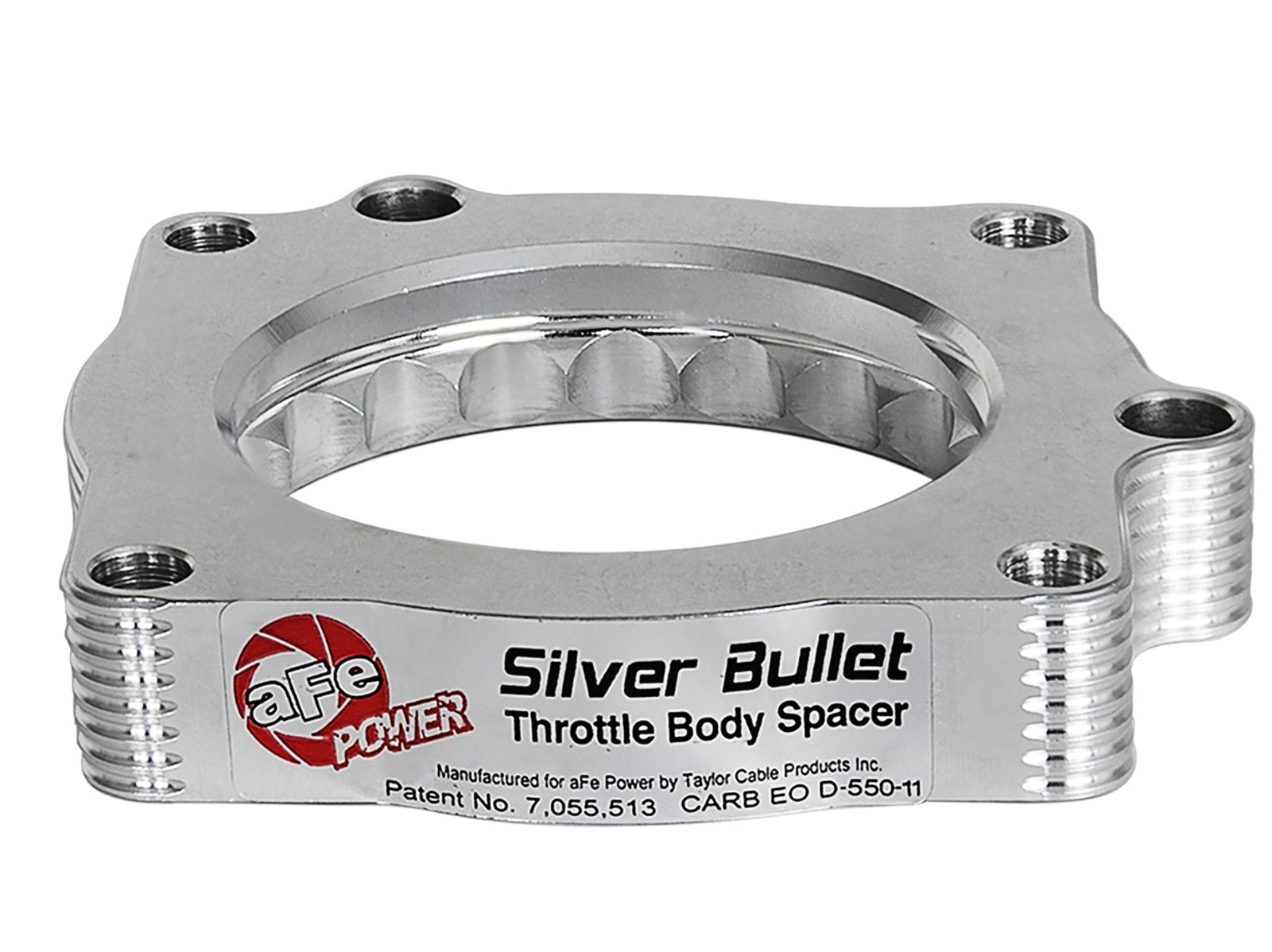 AFE Silver Bullet Throttle Body Spacer (2014+ HEMI 6.4L)