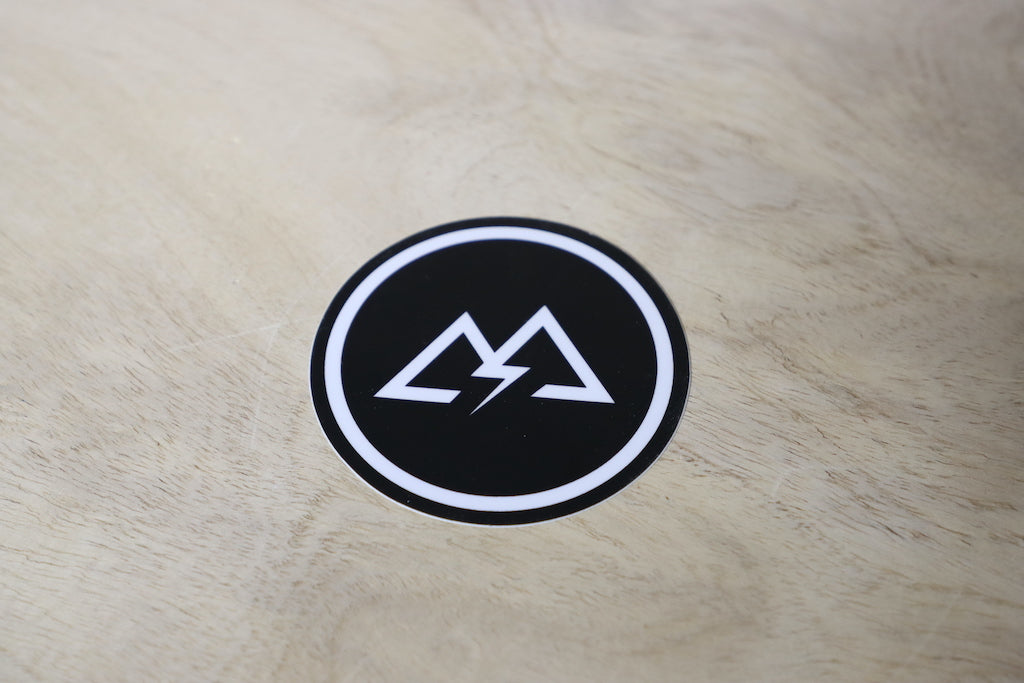 GODZ MFG CIRCLE LOGO STICKER