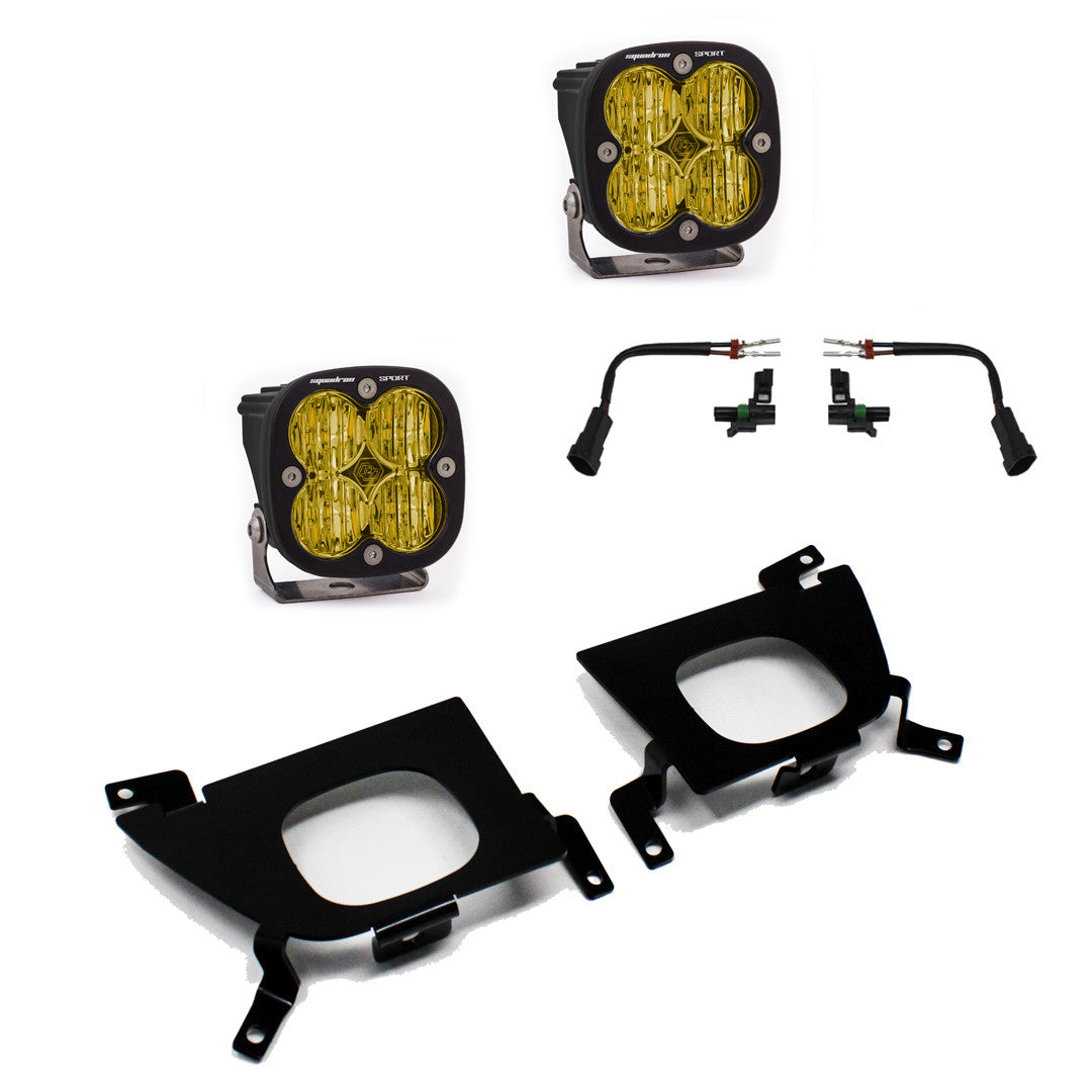 BAJA DESIGNS CHEVY SQUADRON SPORT FOG POCKET LIGHT KIT - 2020-23 CHEVY