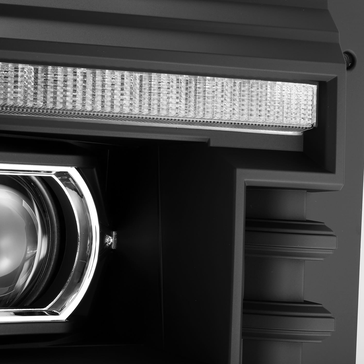 ALPHAREX PRO Projector Headlights Black FORD 2011-16 F250/F350