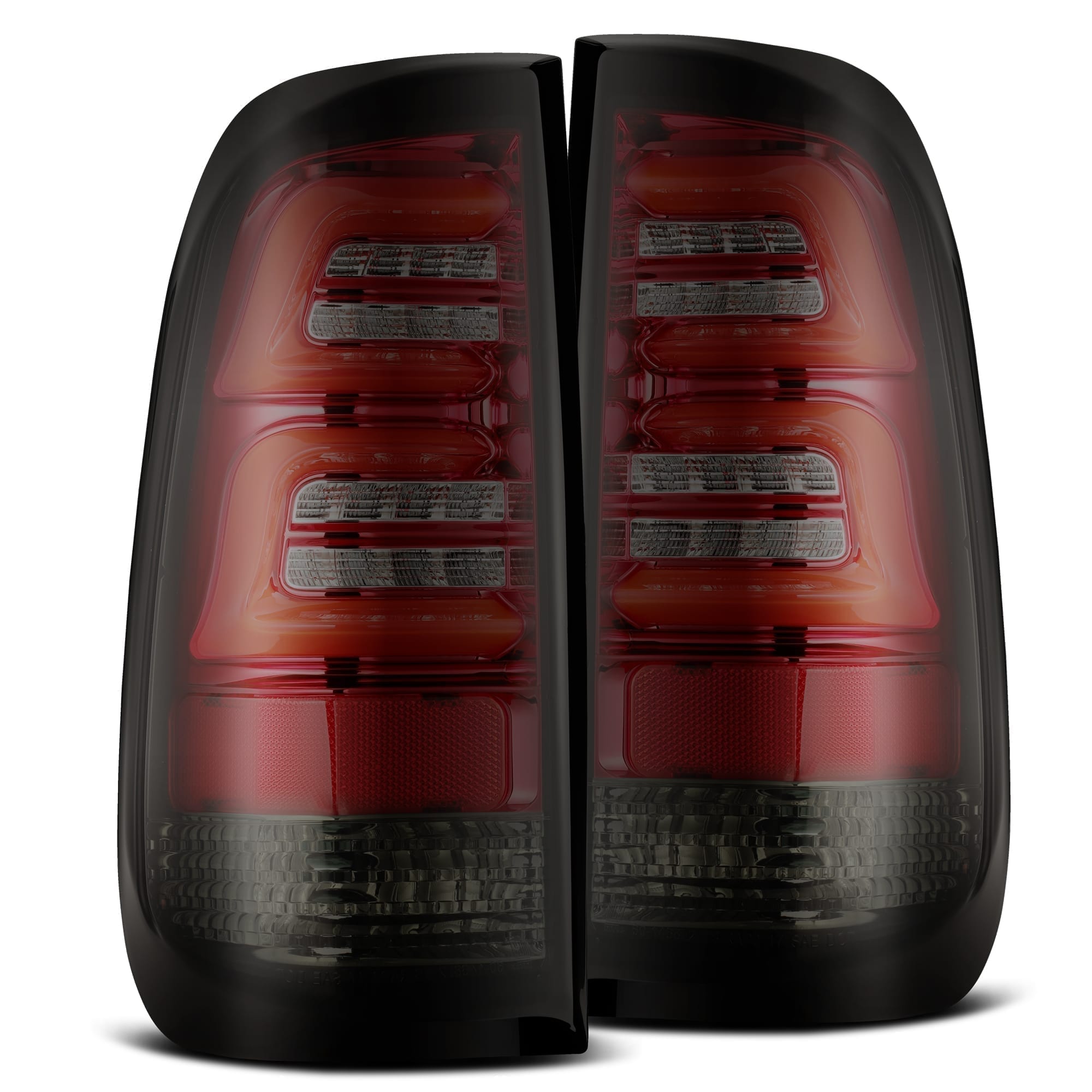ALPHAREX PRO-Series LED Tail Lights Red Smoke FORD 2011-16 F250/F350