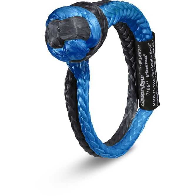 BUBBA ROPE 7/16 GATOR-JAW PRO SYNTHETIC SOFT SHACKLE