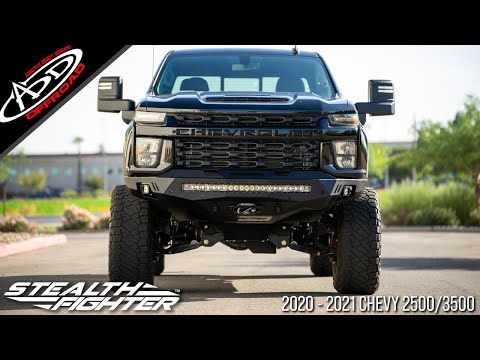 Stealth Fighter Front Bumper 2500/3500 Video